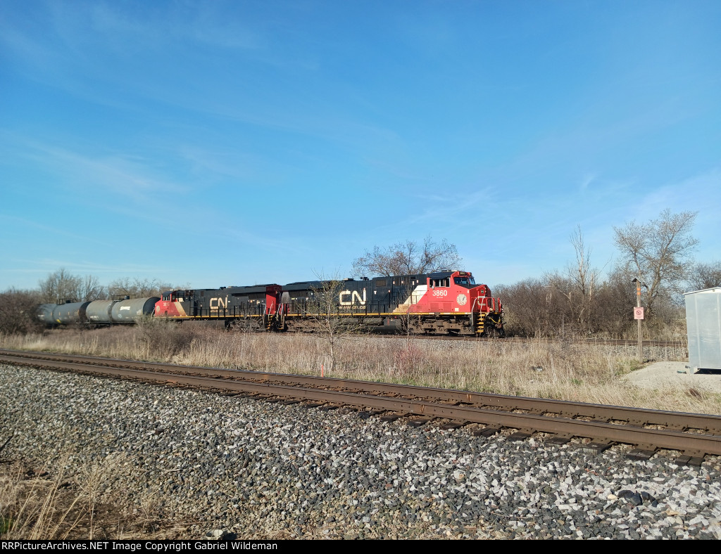 CN 3860 & CN 3815 